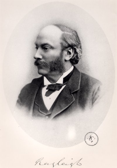 John William Strutt (1842-1919) 3. baron Rayleigh autorstwa English School
