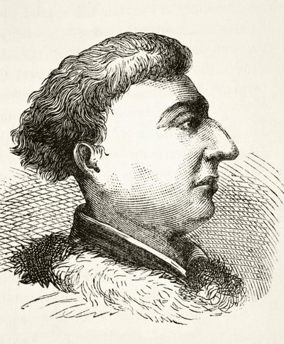 John of Lancaster, 1. książę Bedford, z książki „The National and Domestic History of England” Williama Hickmana Smitha Aubreya (1858-1916) opublikowanej w Londynie ok. 1890 r. autorstwa English School