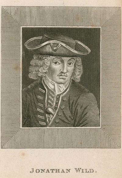 Jonathan Wild, znany przestępca i złodziej autorstwa English School