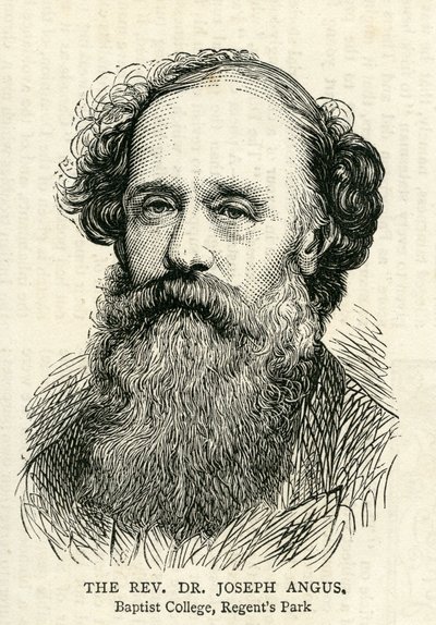 Joseph Angus (1816-1902) ilustracja z Grafiki 10 lipca 1875 r. autorstwa English School