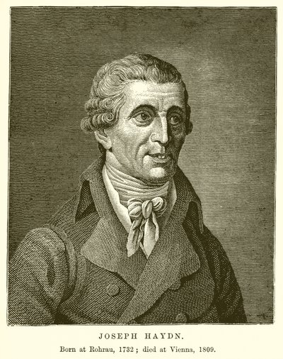 Józef Haydn autorstwa English School