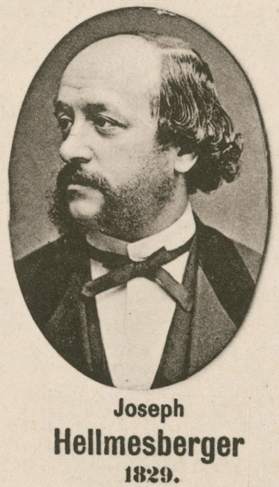 Joseph Hellmesberger (grawiura) autorstwa English School