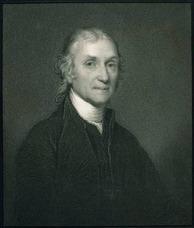 Joseph Priestley (1733-1804) z Galerii Portretów, publikacja 1833 autorstwa English School