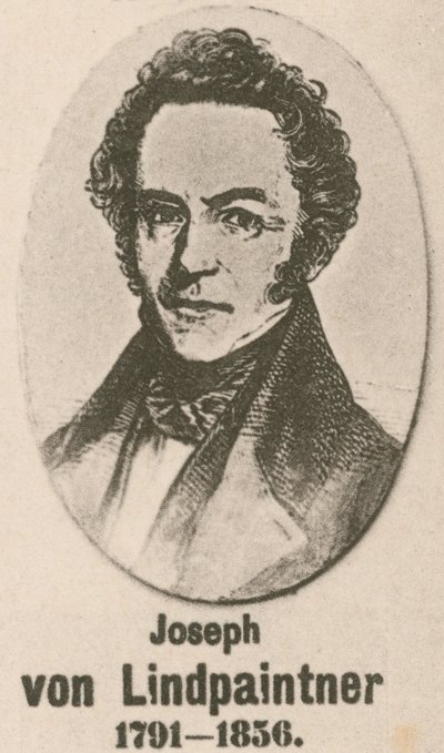 Joseph von Lindpaintner (grafika) autorstwa English School