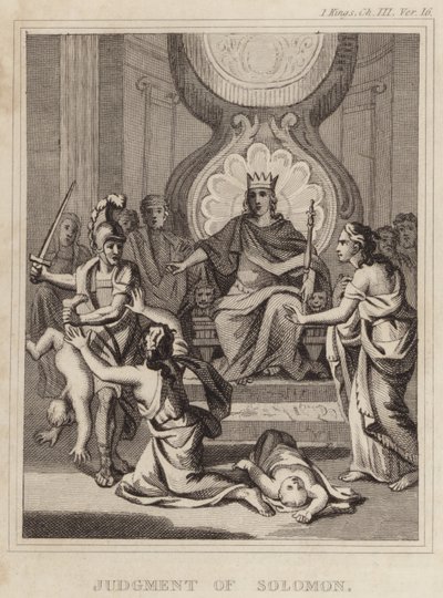Wyrok Salomona autorstwa English School