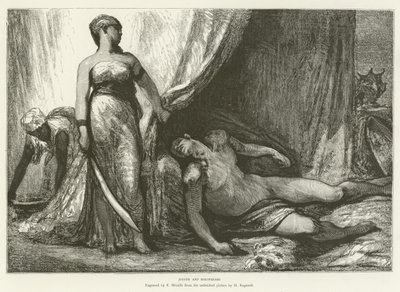 Judyta i Holofernes autorstwa English School