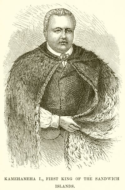Kamehameha I, pierwszy król kanapek autorstwa English School