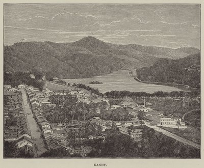 Kandy (grawerowanie) autorstwa English School