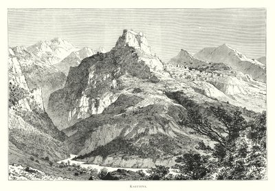 Karytena (grawerunek) autorstwa English School