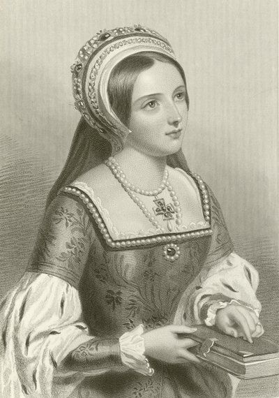 Katherine Parr, szósta żona króla Henryka VIII autorstwa English School
