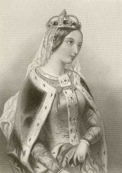 Katarzyna Valois, królowa króla Henryka V autorstwa English School
