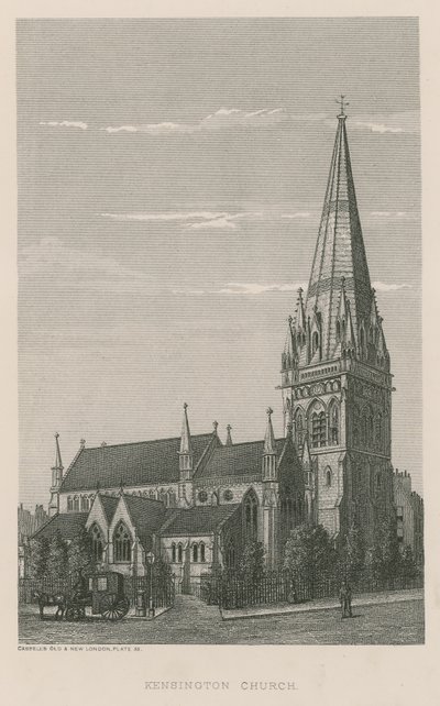 Kościół Kensington, Londyn autorstwa English School