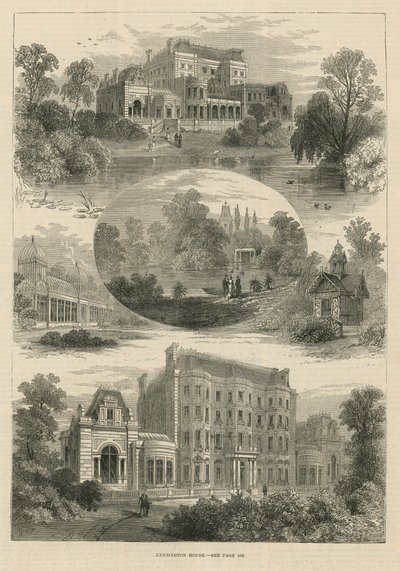 Kensington House, Londyn autorstwa English School
