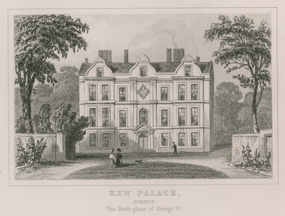 Pałac Kew, Surrey - miejsce urodzenia Jerzego IV autorstwa English School