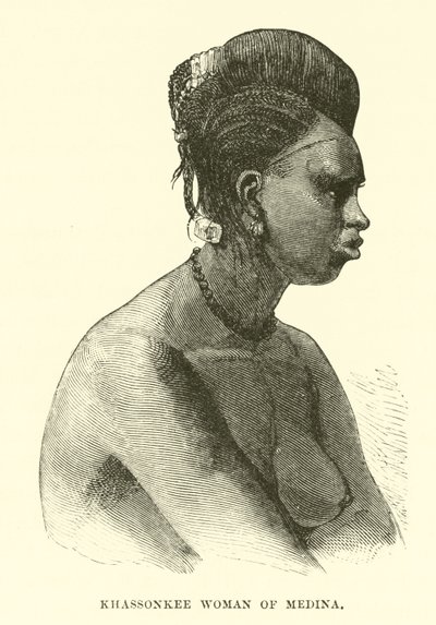 Khassonkee kobieta z Medina autorstwa English School