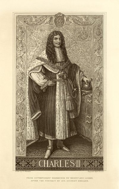 Król Karol II autorstwa English School