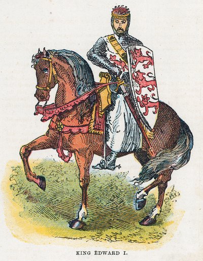 Król Edward I autorstwa English School