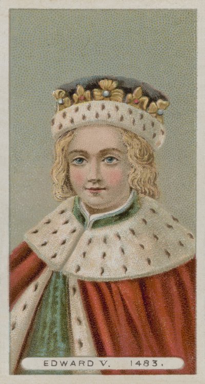 Król Edward V autorstwa English School