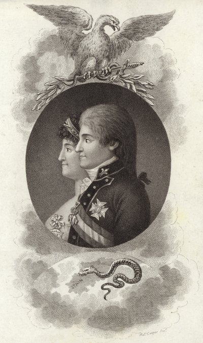 Król Ferdynand VII Carlos Maria Isidoro z Hiszpanii autorstwa English School