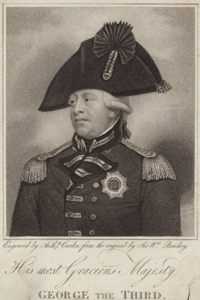 Król Jerzy III Wielkiej Brytanii i Irlandii autorstwa English School