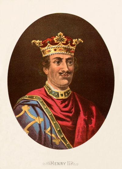 Król Henryk II autorstwa English School