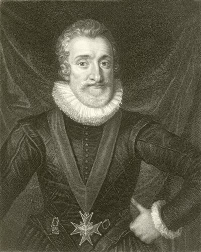 Król Henryk IV Francji autorstwa English School