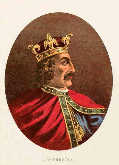 Król Henryk I autorstwa English School