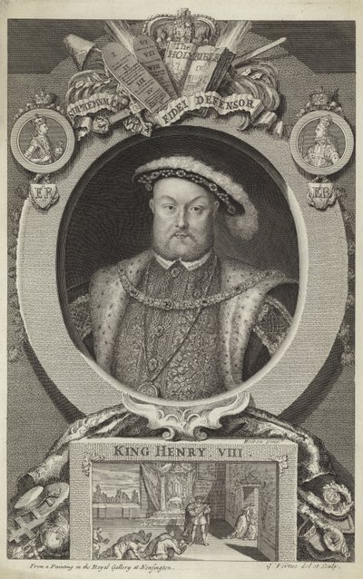 Król Henryk VIII z Anglii autorstwa English School