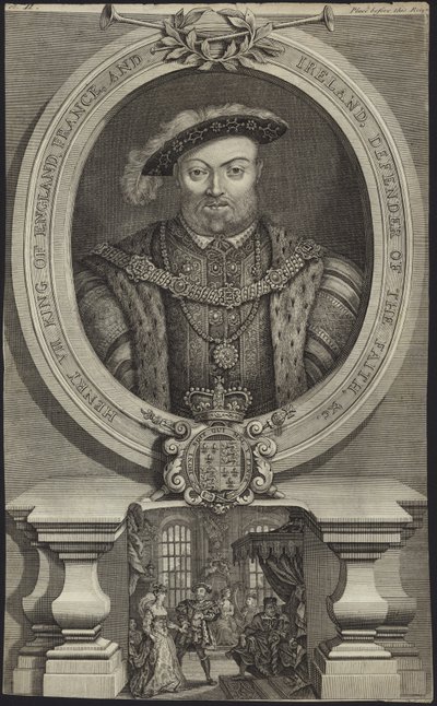 Król Henryk VIII z Anglii autorstwa English School