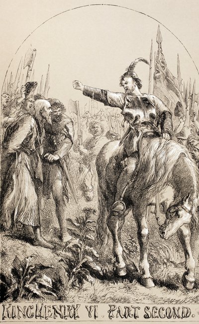 Król Henryk VI, część II, 1890 autorstwa English School