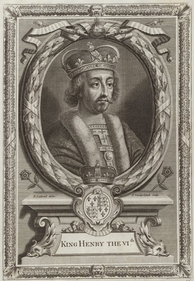 Król Henryk VI z Anglii autorstwa English School