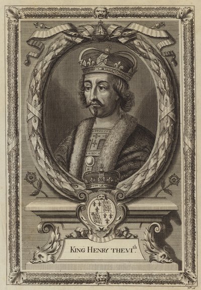 Król Henryk VI z Anglii autorstwa English School
