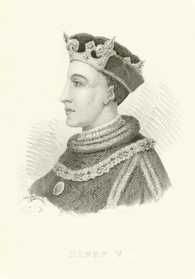 Król Henryk V autorstwa English School