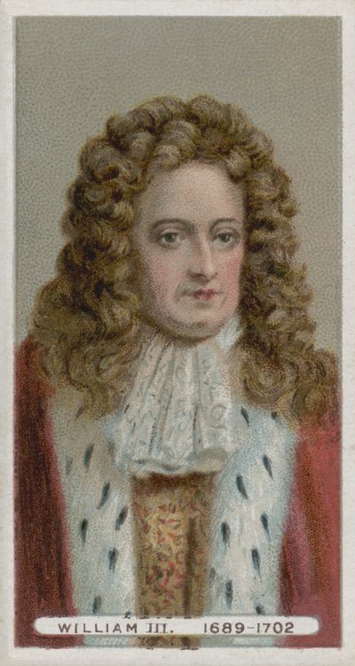 Król Wilhelm III autorstwa English School