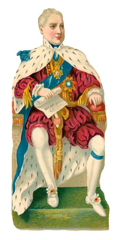 Król Wilhelm IV autorstwa English School