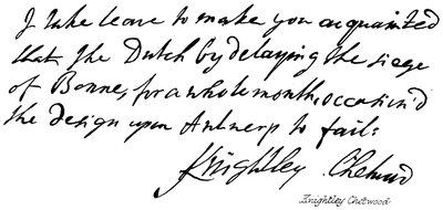 Knightley Chetwood autorstwa English School