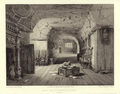 Knole, Galeria Retainers (lithotint) autorstwa English School