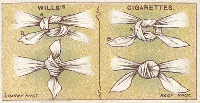 Węzły, nr 6 z serii kart Willss Cigarettes, 1913 autorstwa English School