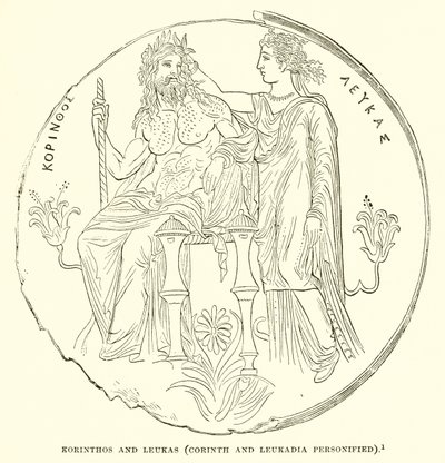 Corinth and Lefkas (Spersonalizowane Korynt i Lefkadia) autorstwa English School