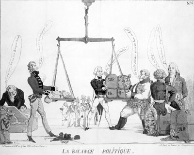 Równowaga polityczna, 1815 autorstwa English School