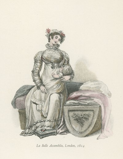 Zgromadzenie Belle, Londyn, 1814 autorstwa English School
