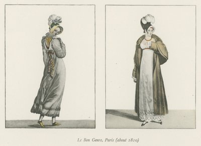 La Bon Gatunek, Paryż (ok. 1810) autorstwa English School