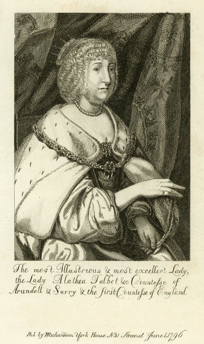 Lady Alathea Talbot autorstwa English School