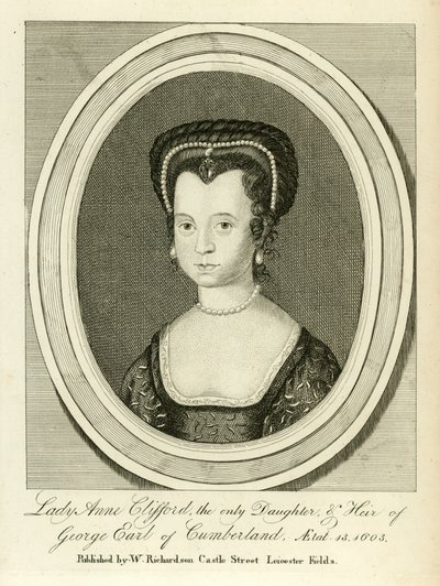 Lady Anne Clifford autorstwa English School