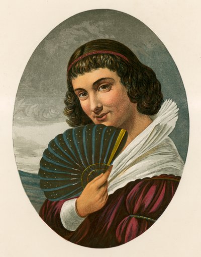 Córka Lady Feigning autorstwa English School