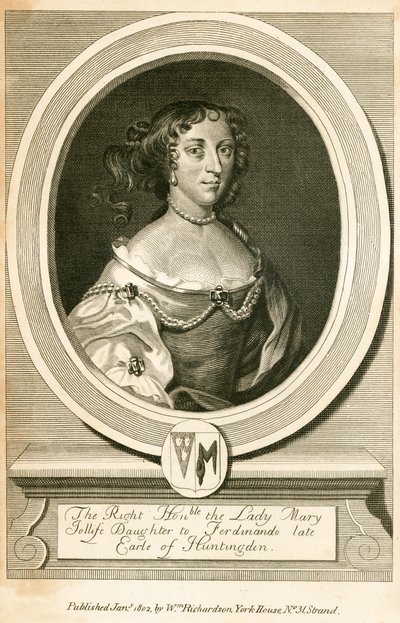 Lady Mary Jolliffe autorstwa English School