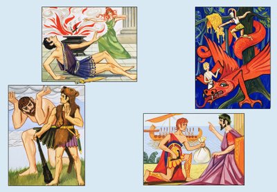 Kraina Legend autorstwa English School