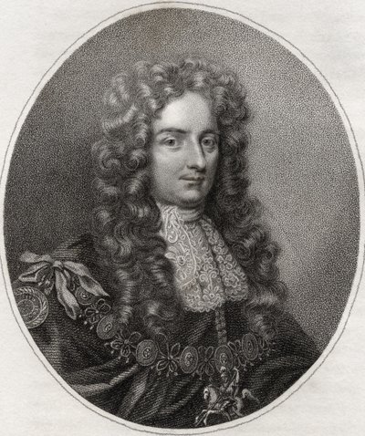 Laurence Hyde, sztych. Bocquet, ilustracja z „Katalogu autorów królewskich i szlacheckich, tom IV”, wydanego w 1806 r. autorstwa English School