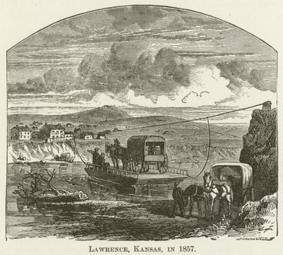 Lawrence, Kansas, w 1857 r. autorstwa English School