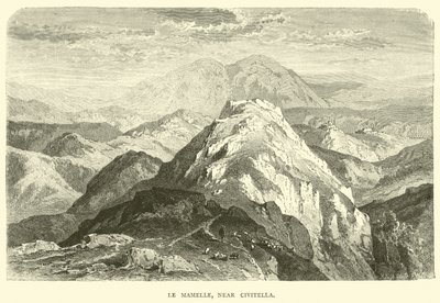 Le Mamelle, niedaleko Civitella autorstwa English School